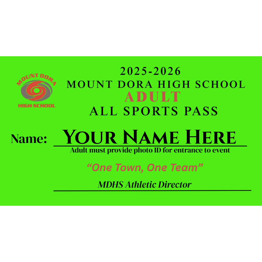 Adult Sports Pass