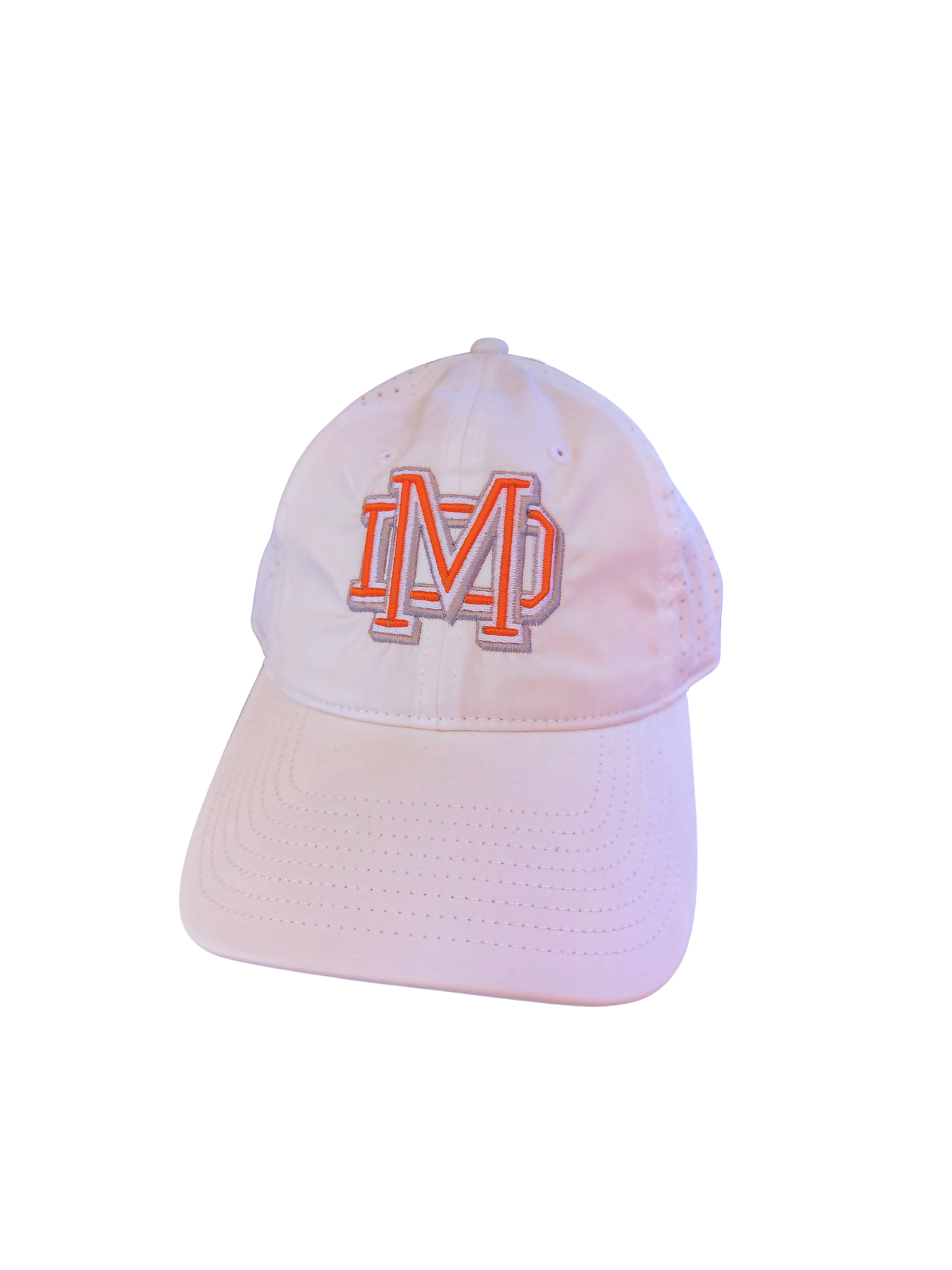 White Breathable Adjustable Hat