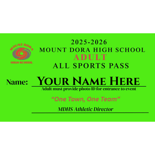 Adult Sports Pass