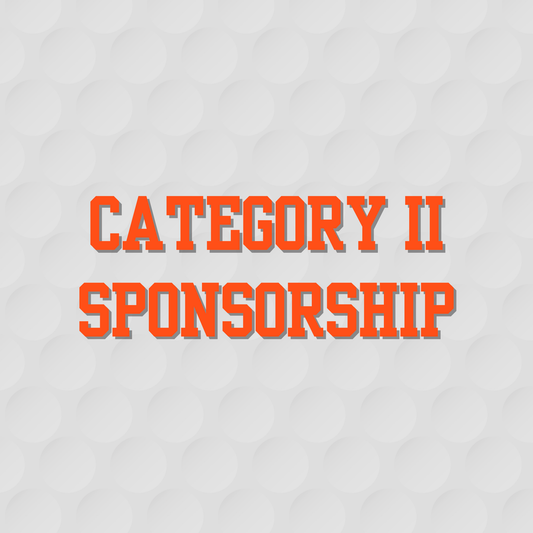 Category II Golf Sponsor