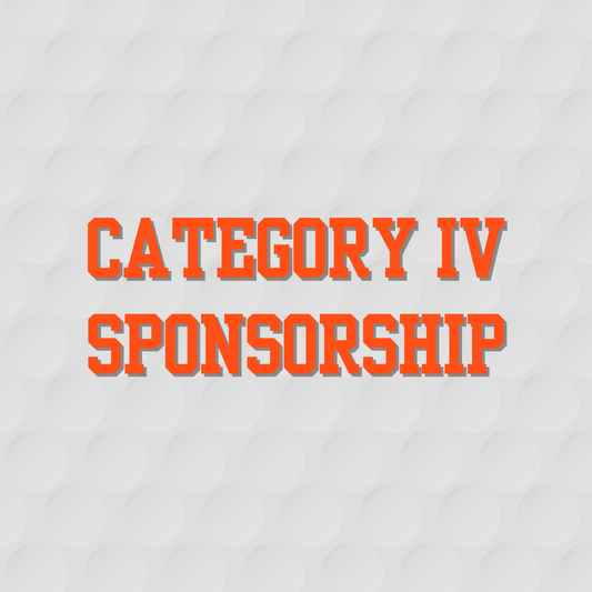 Category IV Golf Sponsor
