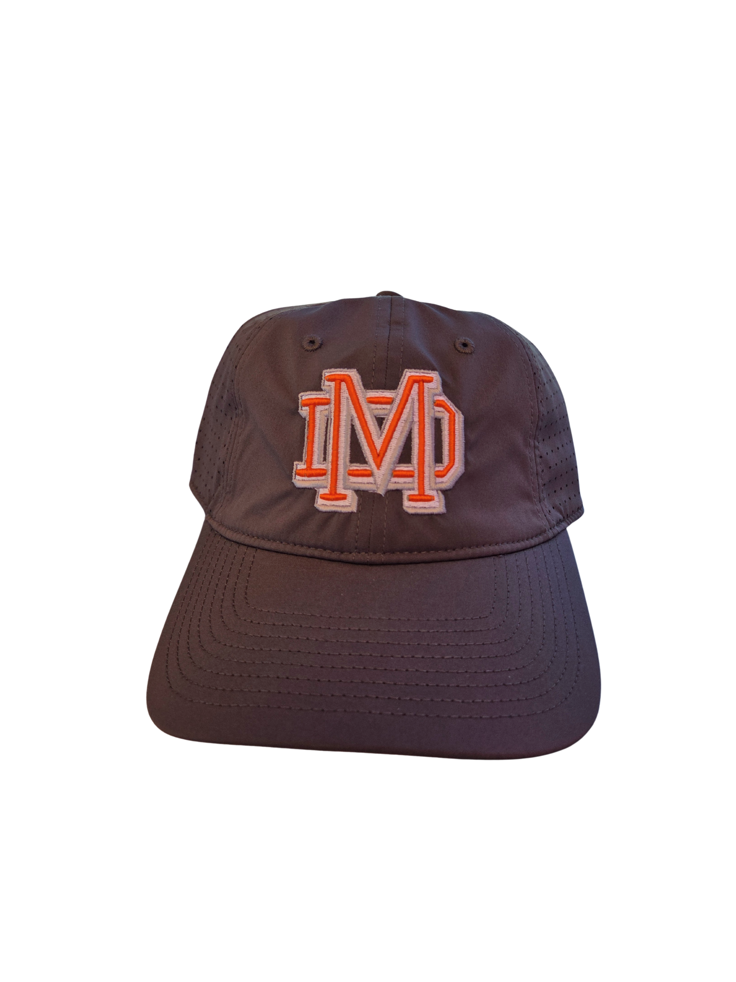 Grey Breathable Adjustable Hat