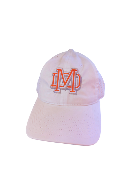 White Breathable Adjustable Hat
