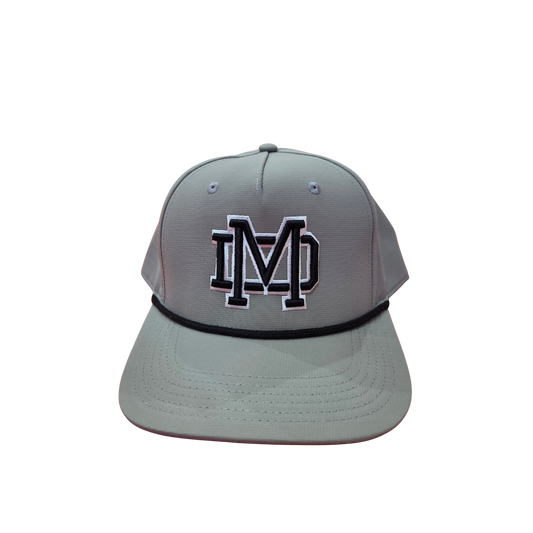 Gray Adjustable Rope Hat